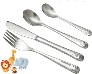 KINGHOFF Набор детских столовых приборов 4пр. KH 3586