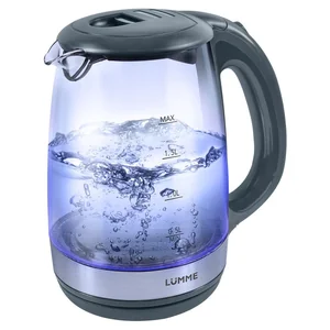 LUMME Электрический чайник LU 135 серый жемчуг