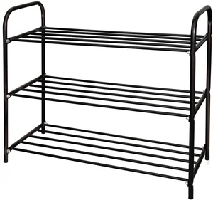 НИКА Этажерка для обуви «Ника комфорт» ЭТК3/А медный антик