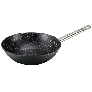 WEBBER Сковорода-вок 30см. BLACK MARBLE BE 906/30