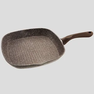 ALPENKOK Сковорода 28х28см Brown Marble AK 0051A/28N