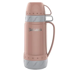 ЗАБАВА Термос 1 л. РК 1002 персик с серым