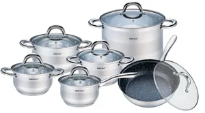 KINGHOFF Набор кастрюль (12пр.) KH 1099