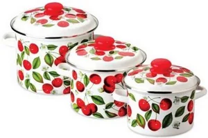 EPOS Набор кастрюль (6пр.) Черешня № 5