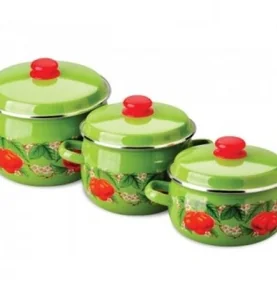 EPOS Набор кастрюль (6пр.) Яблоко зеленое № 946