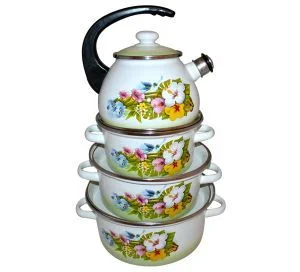 EPOS Набор кастрюль (8пр.) Колибри № 303