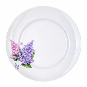 КОРАЛЛ Тарелка десертная 20см Сирень 4С 0189 Ф34