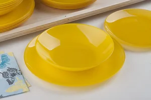 LUMINARC Тарелка суповая 21см  Ambiante Yellow  L 6262