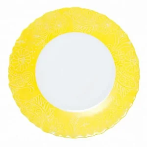 LUMINARC Тарелка десертная 19см  Aurora yellow  J 9980