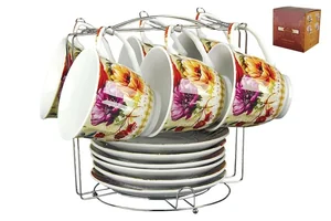 КОРАЛЛ Набор чайный 12пр.Стиль  VR009-12M