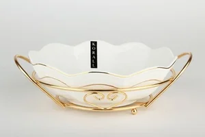 КОРАЛЛ Салатник 25см. Снежная королева CLTBH-B0820TJ-A