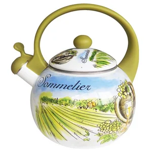 METALLONI Эмалированный чайник 2,5 л.Сомелье ЕМ 25001/40