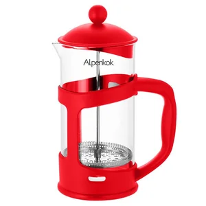 ALPENKOK Френч-пресс 1000 мл. АК 718/10 красный