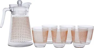 LUMINARC Набор для напитков 7пр.Galaxy Gold J 6174