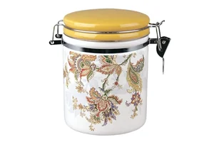 КОРАЛЛ Емкость для сыпучих продуктов 730мл.Марокканский цветок HC8600C-F60