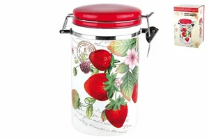 КОРАЛЛ Емкость для сыпучих продуктов 1000мл.Ягодное настроение HC8600A-K07