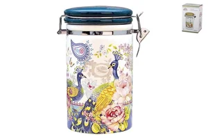 КОРАЛЛ Емкость для сыпучих продуктов 1000мл.Павлин HC8600A-L24