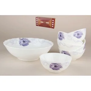 КОРАЛЛ Набор салатников 7пр. Шиповник JL9907B