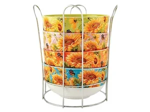 КОРАЛЛ Набор салатников 1/4пр. Подсолнухи ST41/A06222