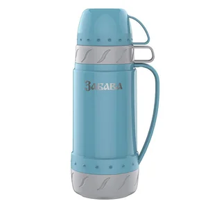 ЗАБАВА Термос 1 л. РК 1002 голубой с серым