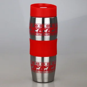 ALPENKOK Термокружка 0,4 л. Олени красные AK 04022 A