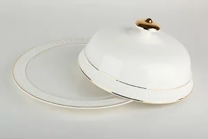 КОРАЛЛ Блюдо для блинов Снежная королеваCS609726-P