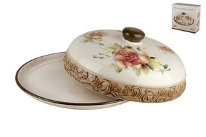 КОРАЛЛ Блюдо для блинов Роза HC604R-D39