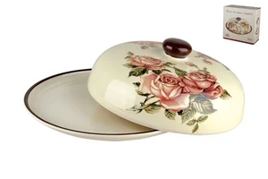 КОРАЛЛ Блюдо для блинов Королевская роза HC604R-C34