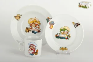 КОРАЛЛ Набор посуды д/завтрака 3 пр.Мамина помошница 6С2180Ф34