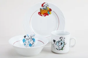 КОРАЛЛ Набор посуды д/завтрака 3 пр. Далматинцы 4С0497/1Ф34