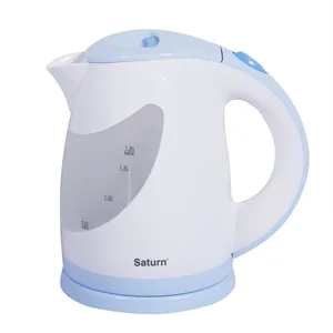 SATURN Электрический чайник ST EK 0004 White with blue