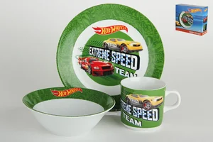 КОРАЛЛ Набор посуды д/завтрака 3 пр.Хот вилс B131-A06730