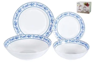 КОРАЛЛ Набор столовый 19пр.Голубая лента  JL19