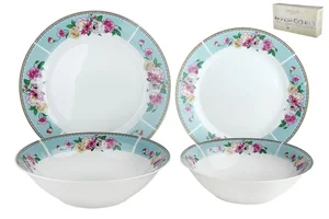 КОРАЛЛ Набор столовый 19пр.Роза  YQ1647