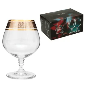 BOHEMIA Набор бокалов для коньяка Olivia 400 мл. (6 шт.) b40346(43249)
