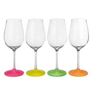 BOHEMIA Набор бокалов для вина Neon 350 мл. (4 шт.) 40729 350S D4896