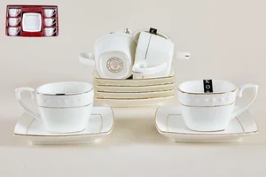 КОРАЛЛ Набор кофейный 12пр. Снежная королева CS507006-A