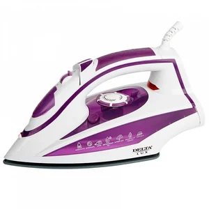 DELTA Утюг 2200W LUX DL 352 белый с фиолетовым