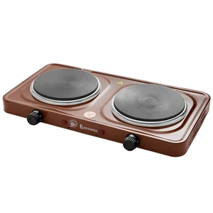 ВАСИЛИСА Электроплита ПЭ8 2000 коричневая