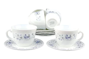 КОРАЛЛ Набор чайный 12 пр.Синяя вуальXWB190HP55-6-1059
