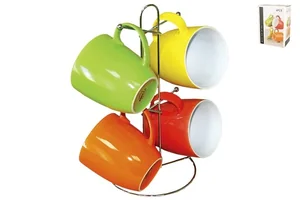 КОРАЛЛ Набор кружек 4пр.Микс S4-B2158/MIX