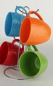 КОРАЛЛ Набор кружек 4пр. Флораль HEN 1334