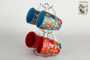 КОРАЛЛ Набор кружек 4пр. Марокко ST03/D1608