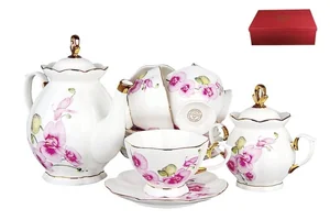 КОРАЛЛ Набор чайный 14пр. Орхидея V14-O