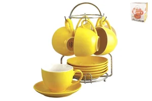 КОРАЛЛ Набор чайный 12пр.Лимончик TS012-YE