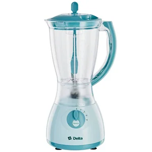 DELTA Блендер 350W DL 7310 с кофемолкой серо-голубой