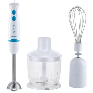 DELTA Блендер 600W DL 7038 D белый/голубой