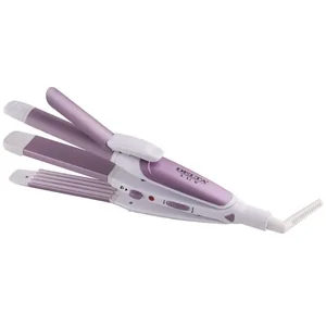 DELTA Выпрямитель д/волос LUX 3в1 DL 0632 белый с сиреневым