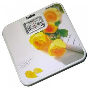 DELTA Весы напольные механические Желтые розы D 9011 H12