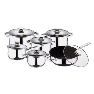 WELLBERG Набор кастрюль (12пр.) WB 1106